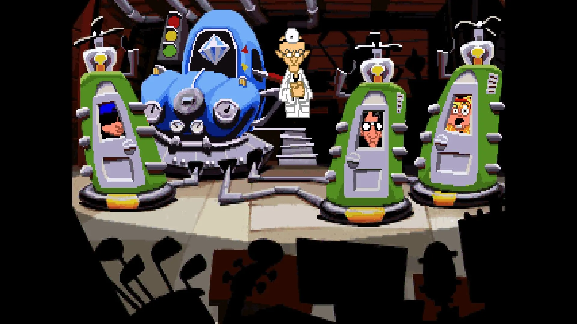 Day of the Tentacle Remastered - Game phiêu lưu đồ họa hoạt hình