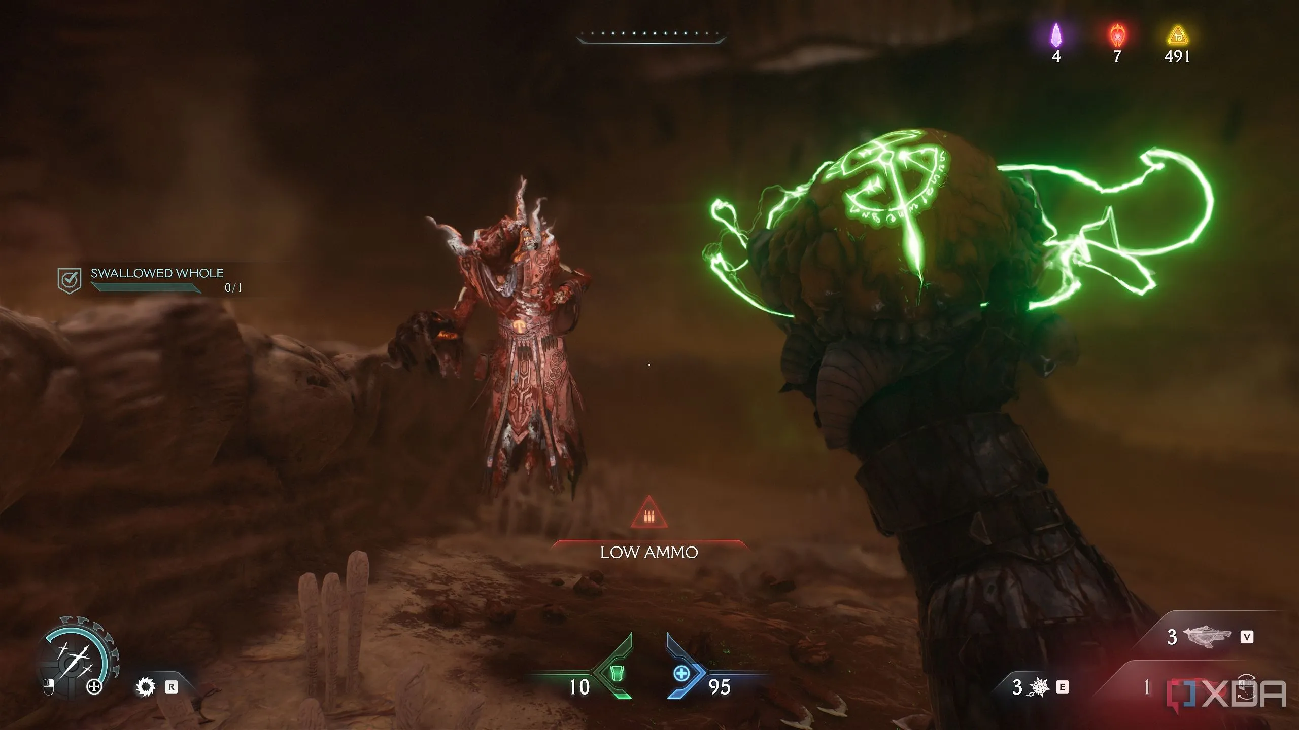 Demonic Essence giúp tăng giáp trong Chapter 18 của Doom: The Dark Ages