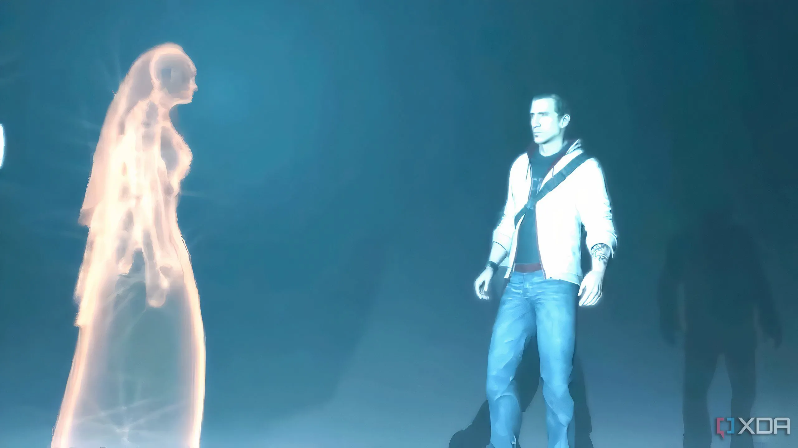 Desmond Miles tại cuối Assassin's Creed III, khoảnh khắc then chốt của cốt truyện Isu