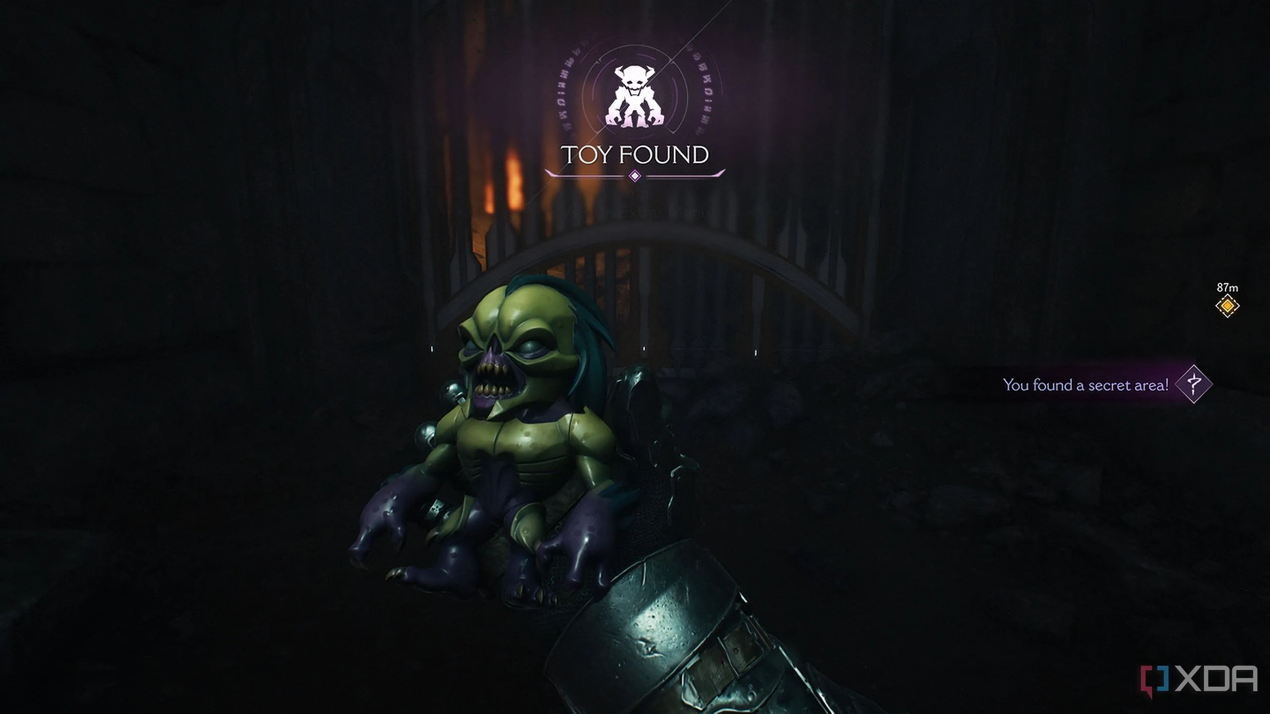 Đồ chơi Imp, một vật phẩm sưu tầm quý hiếm trong Chapter 1 Doom The Dark Ages