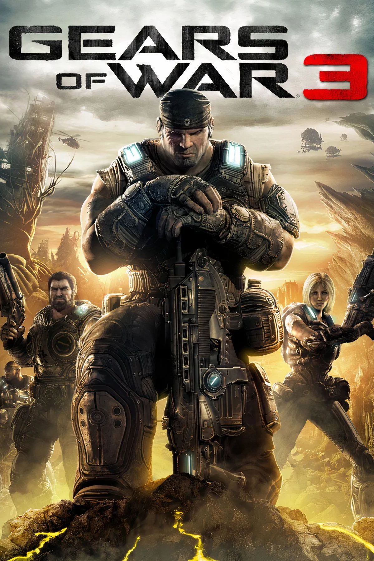 Dominic Santiago thực hiện hành động hy sinh cuối cùng trong Gears of War 3, lái xe tải đâm vào bồn nhiên liệu