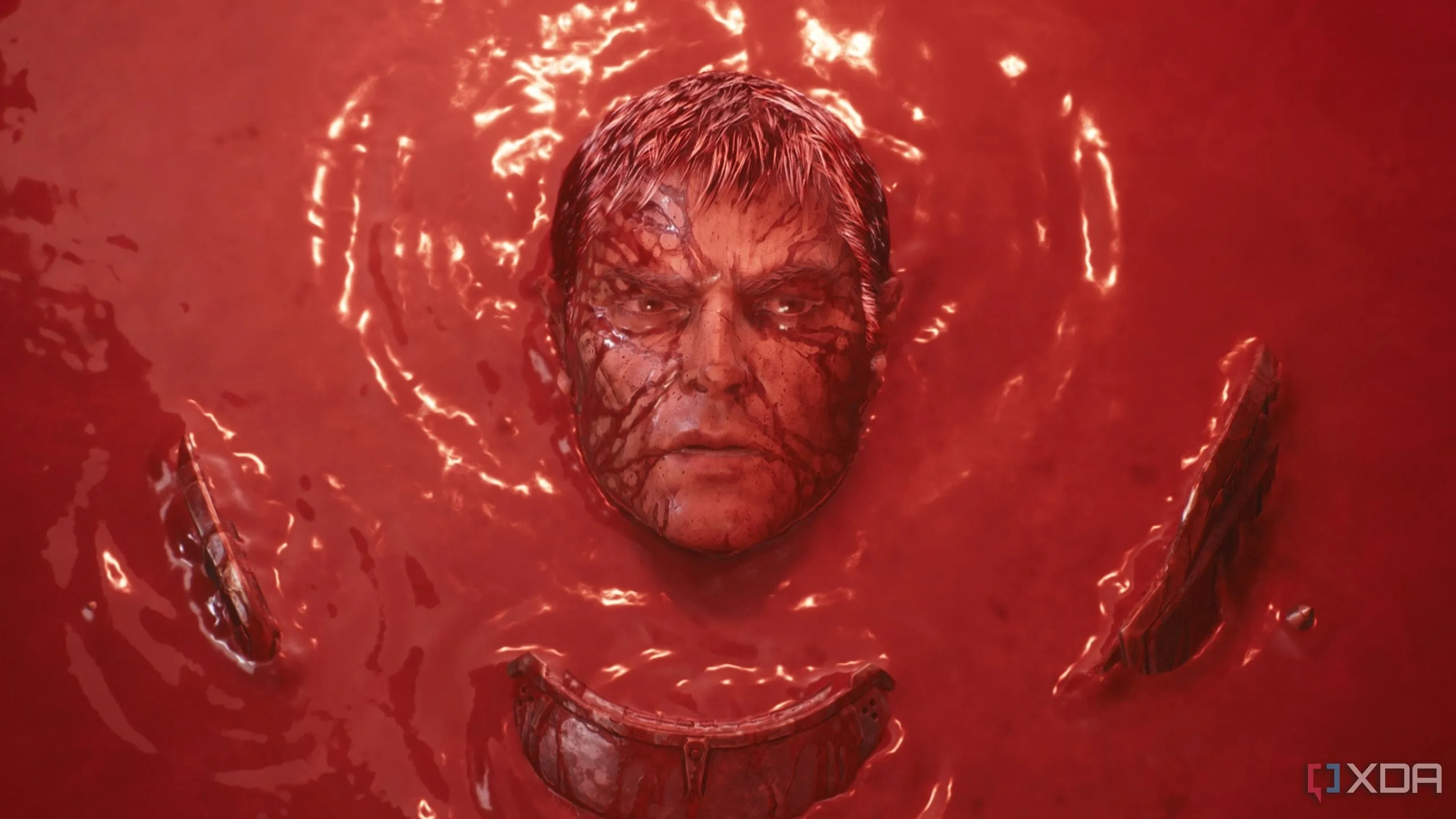 Doom Slayer trỗi dậy từ vũng máu trong Doom: The Dark Ages, biểu tượng cho sự trở lại của các nguyên mẫu anh hùng vượt thời gian