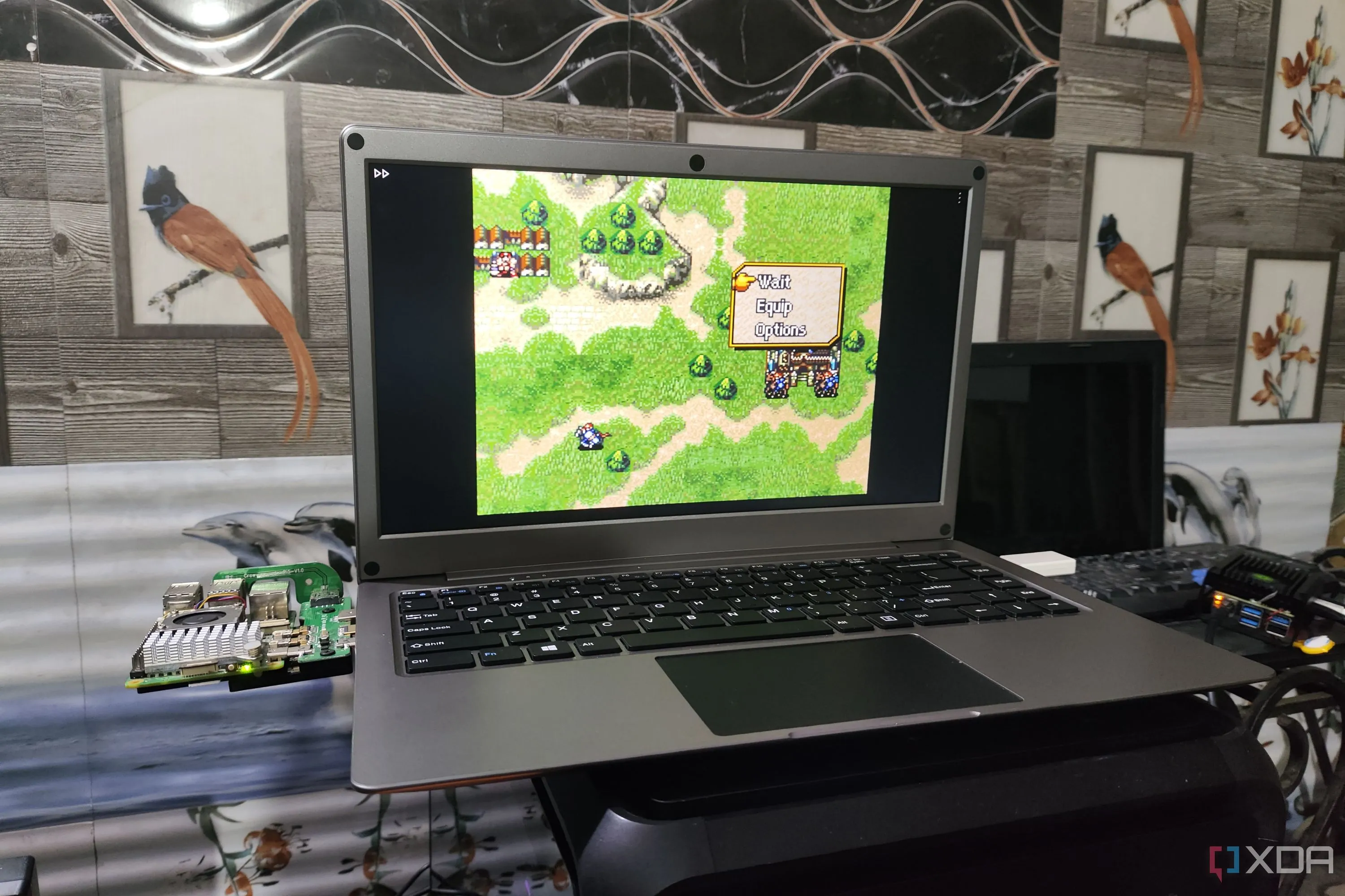 Game Fire Emblem: Genealogy of the Holy War được giả lập trên Raspberry Pi 5