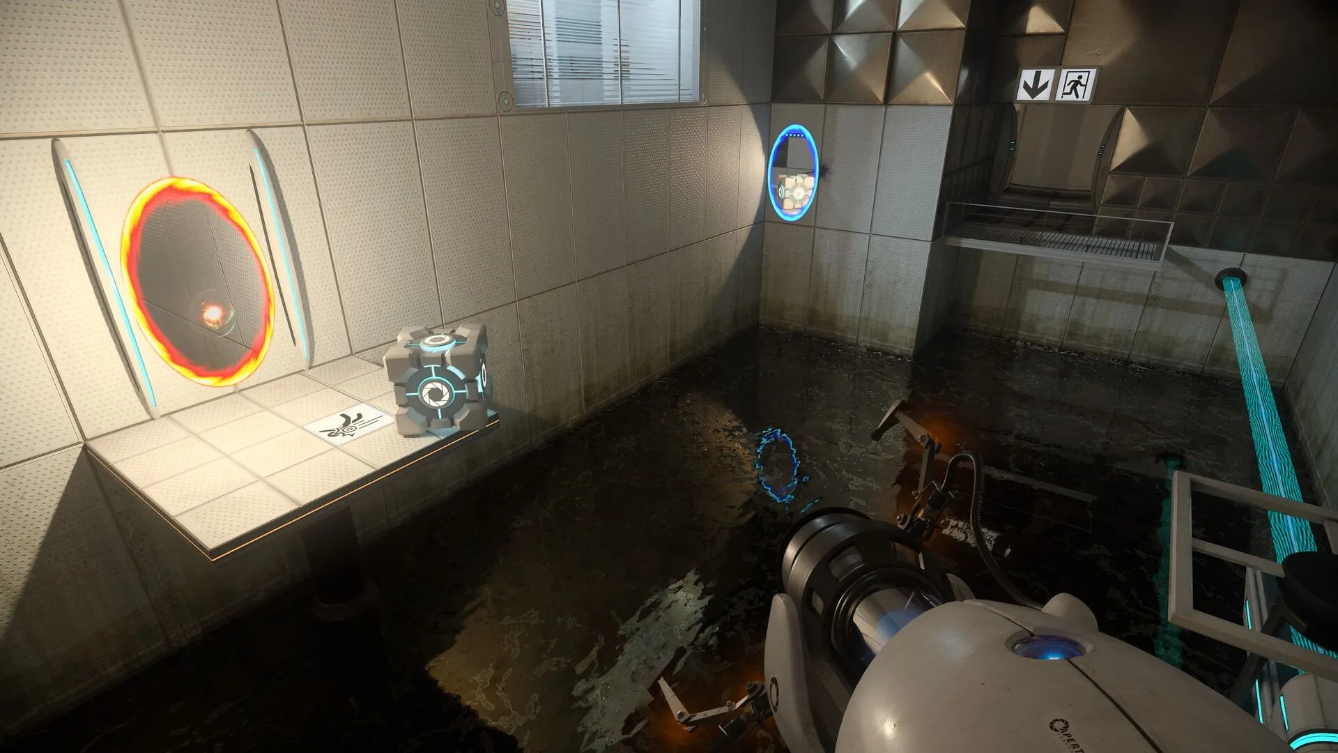 Gameplay từ Portal với đồ họa RTX