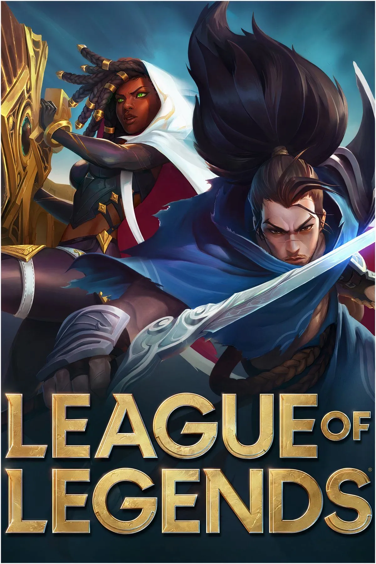 Giao diện chiến trường trong game League of Legends với các tướng đang chiến đấu, minh họa cho lối chơi MOBA.