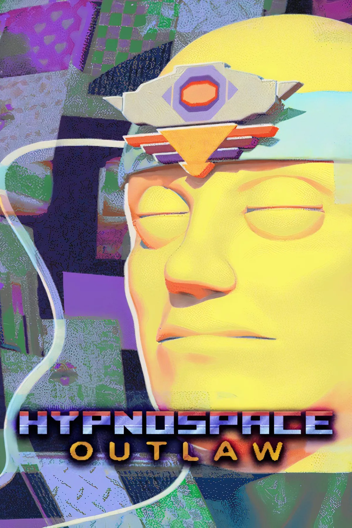 Giao diện duyệt web cũ của Hypnospace Outlaw với hình ảnh pixel và các yếu tố thập niên 90.