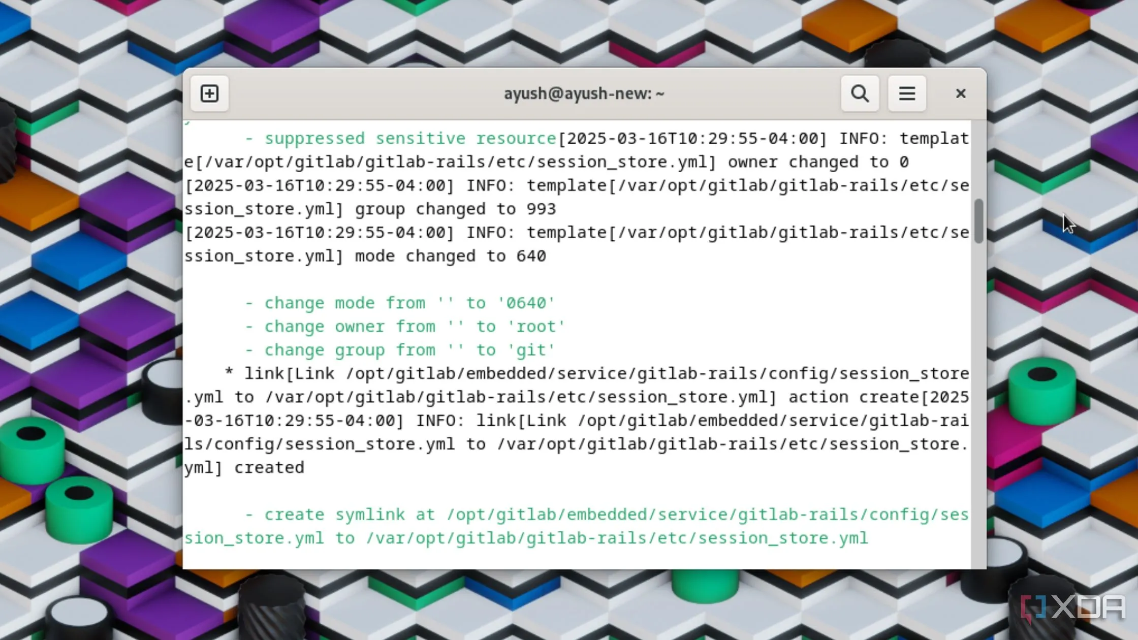 Giao diện GitLab hiển thị cài đặt, phù hợp cho quản lý dự án phần mềm