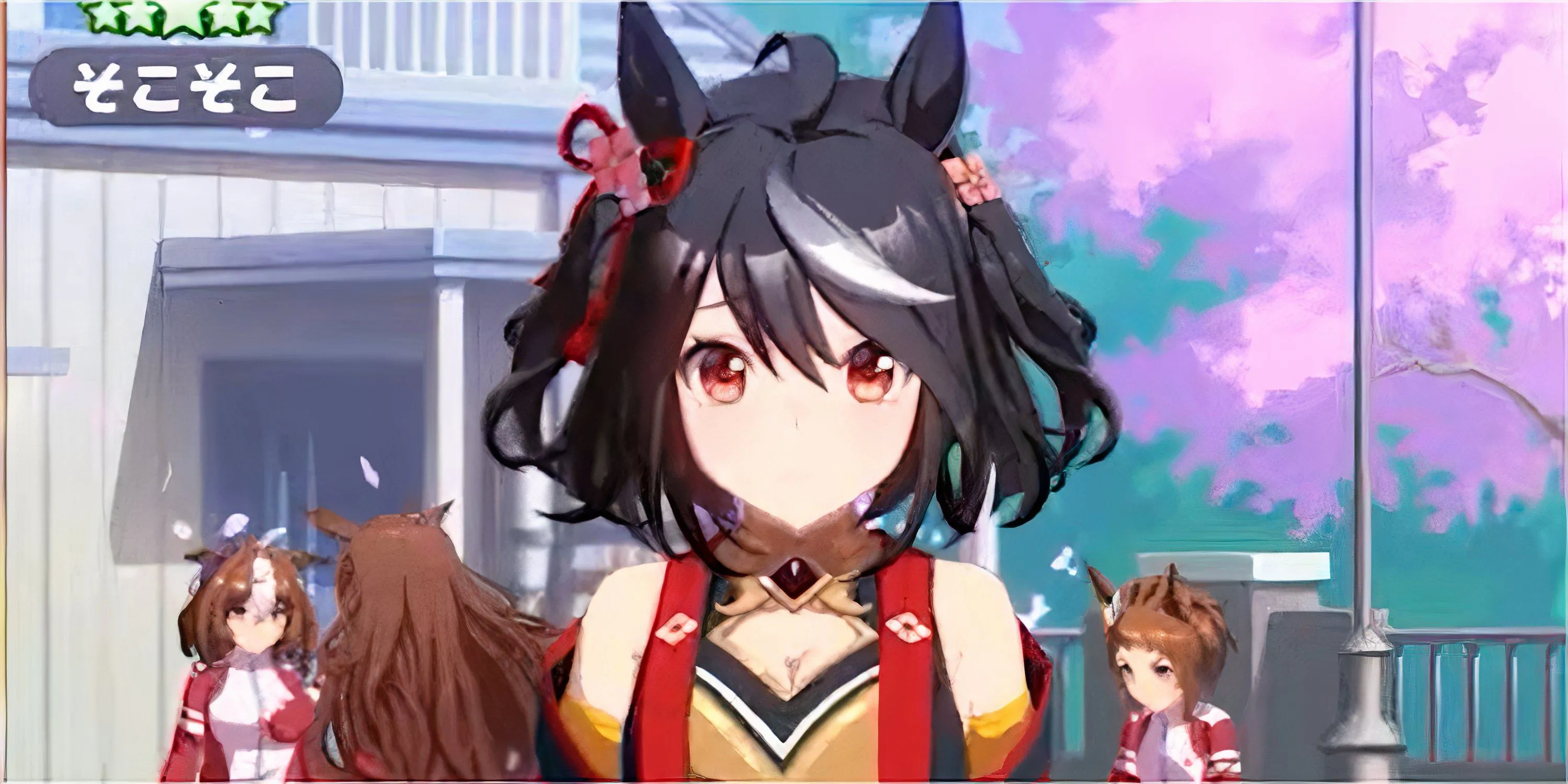 Giao diện huấn luyện nhân vật trong game Umamusume Pretty Derby