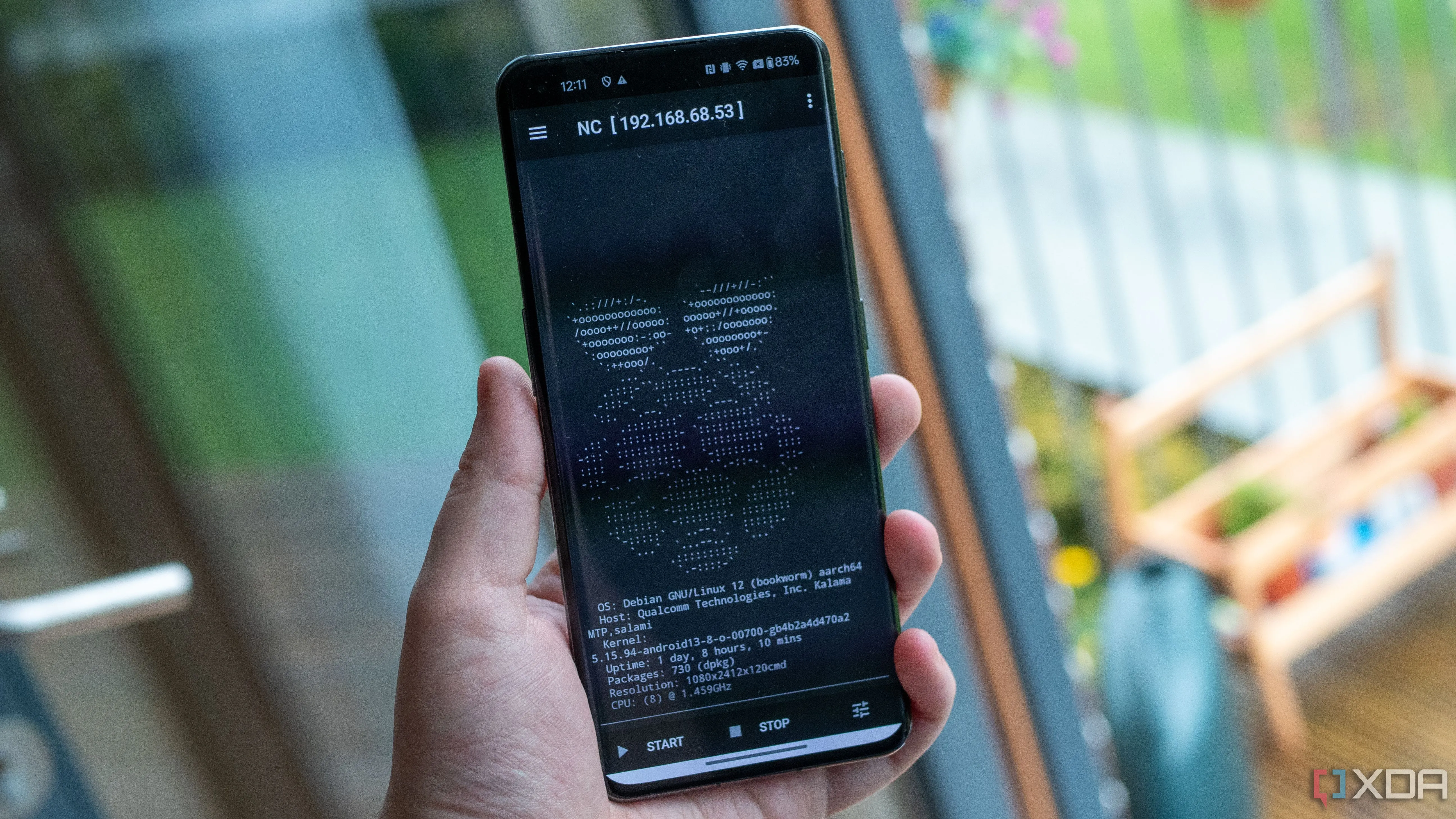 Giao diện Pi-hole được hiển thị trên điện thoại OnePlus 11, cho thấy khả năng lọc quảng cáo toàn mạng hiệu quả