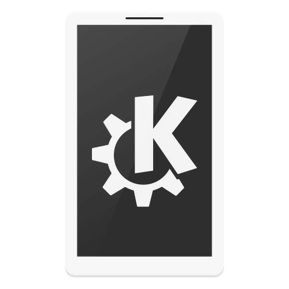 Giao diện ứng dụng KDE Connect trên màn hình máy tính, hiển thị các tùy chọn kết nối và tính năng giữa điện thoại và PC.