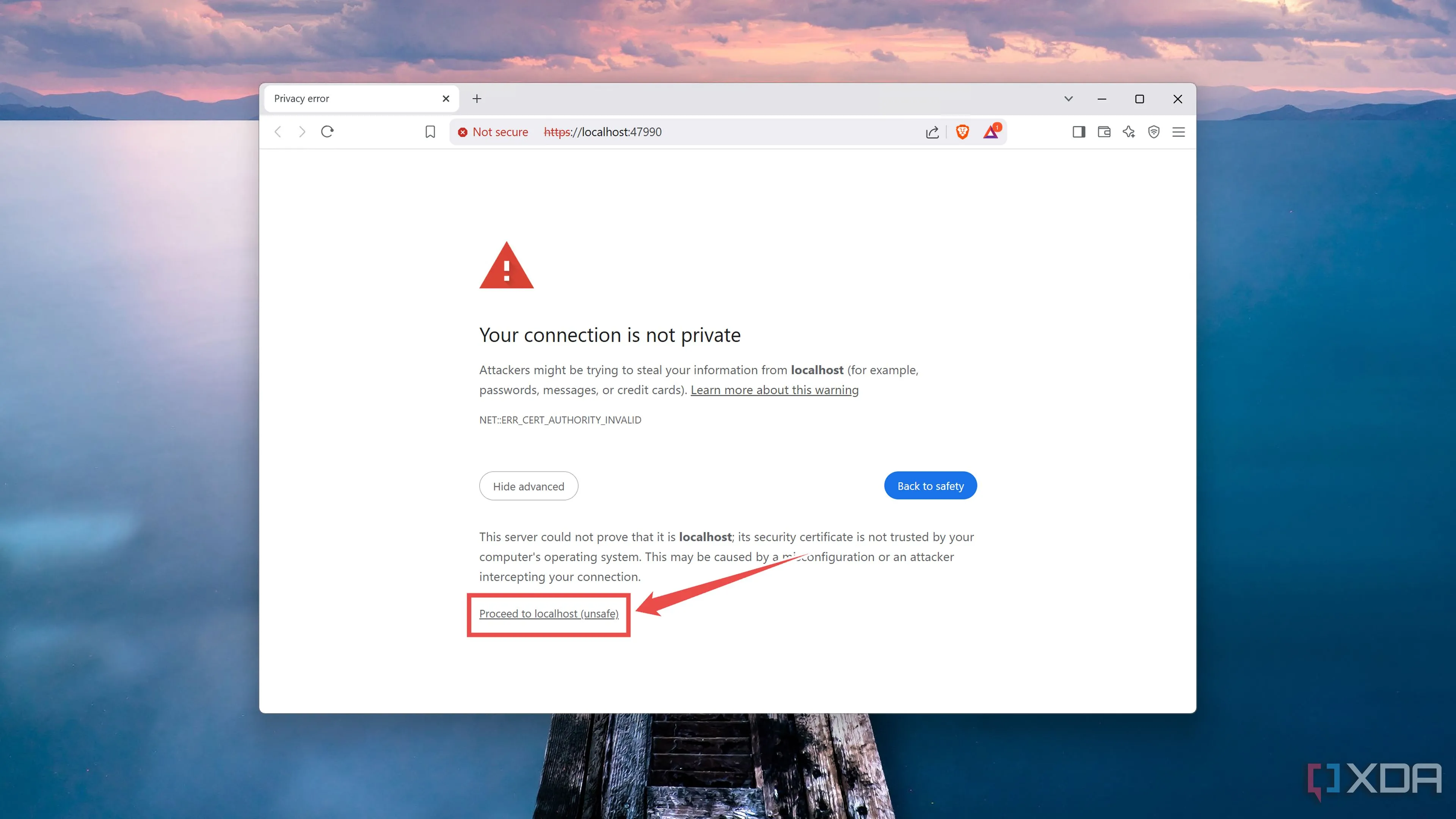 Giao diện web UI của Apollo server sau khi cài đặt, truy cập qua localhost