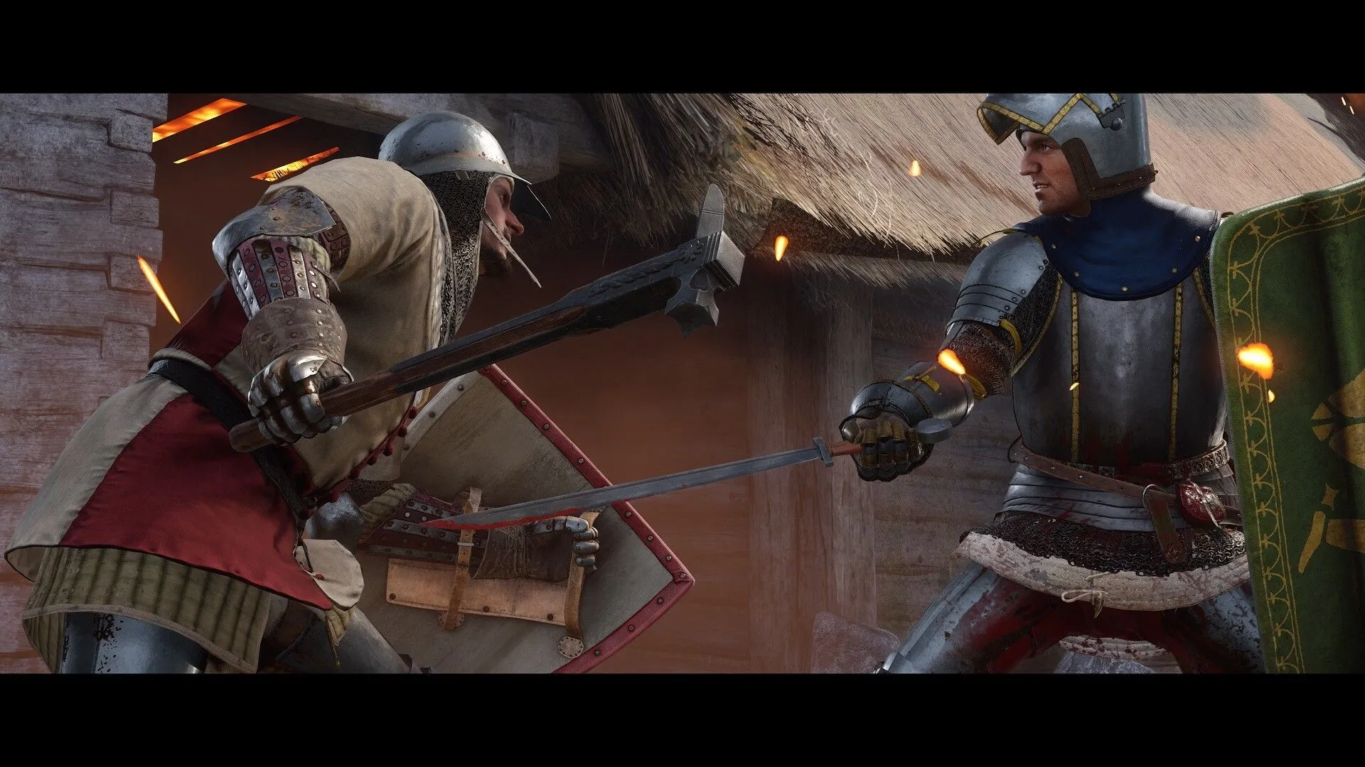 Henry đứng giữa khu chợ đông đúc trong Kingdom Come Deliverance 2