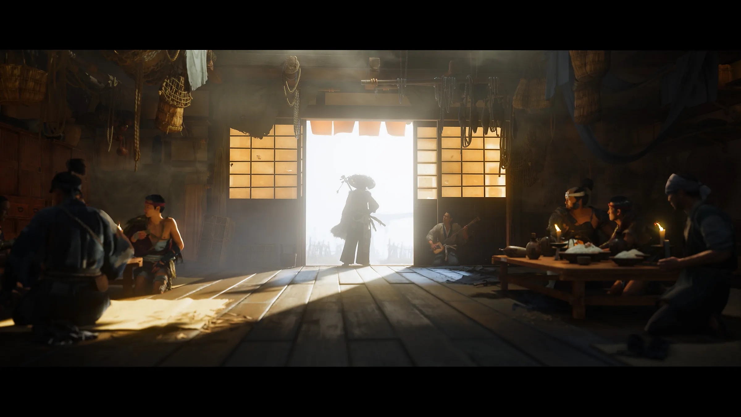 Hình ảnh báo chí đầu tiên về Ghost of Yōtei, hé lộ khung cảnh thế giới game.