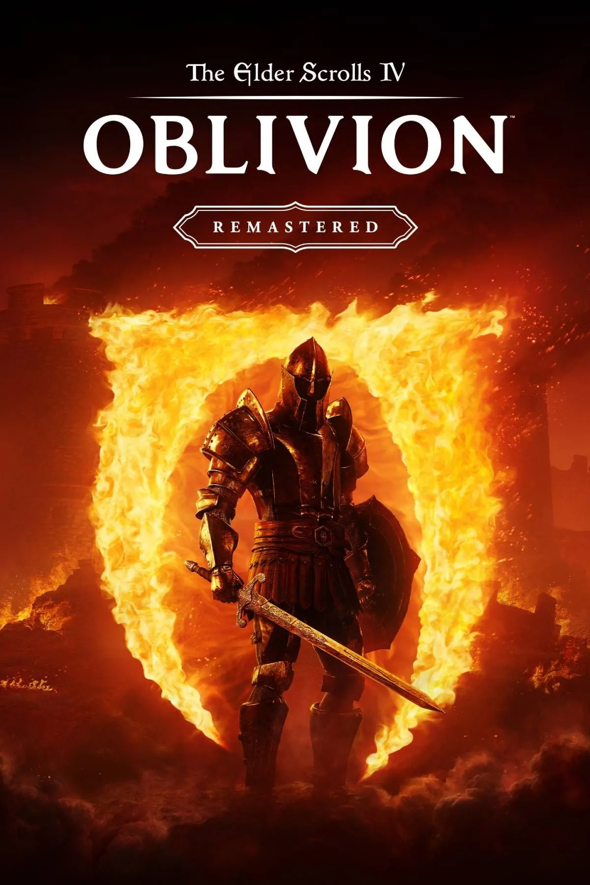 Hình ảnh bìa của The Elder Scrolls IV: Oblivion Remastered, một tựa game nhập vai thế giới mở được tái phát hành với giá 50 USD.