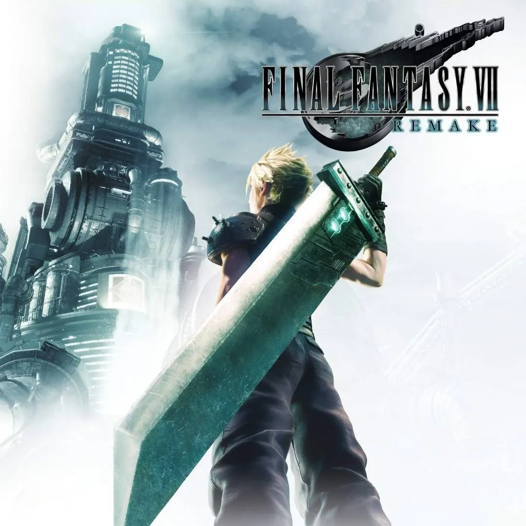 Hình ảnh bìa game Final Fantasy VII Remake, tựa game làm sống lại cốt truyện kinh điển