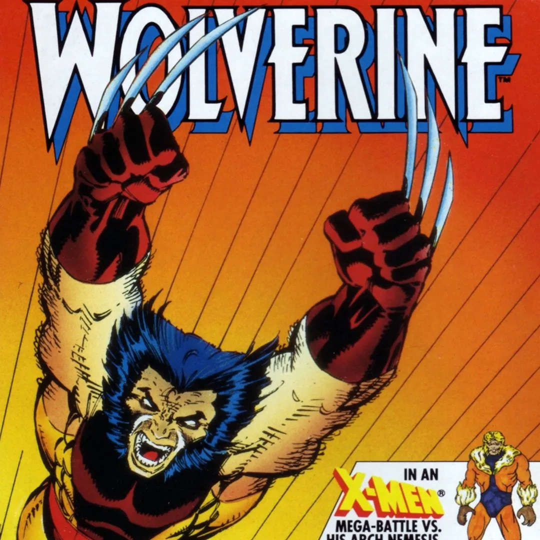 Hình ảnh bìa game Wolverine (1991) trên hệ máy NES