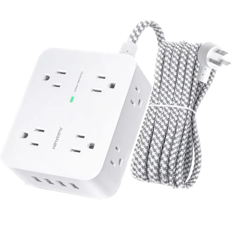 Hình ảnh bộ bảo vệ chống sốc điện Hancony với cổng USB-C và dây nối dài