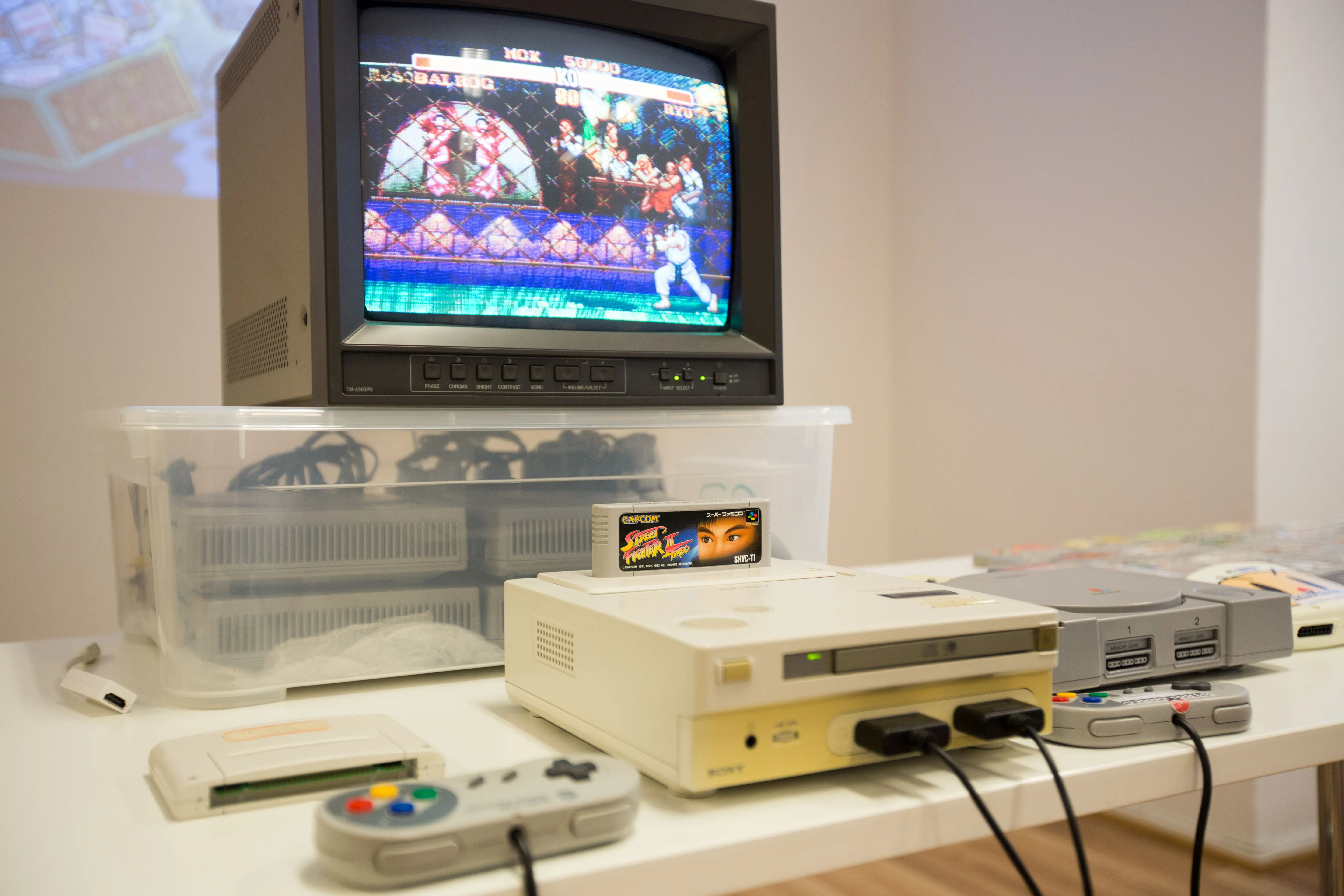 Hình ảnh cận cảnh nguyên mẫu Nintendo PlayStation, một biểu tượng của lịch sử console game