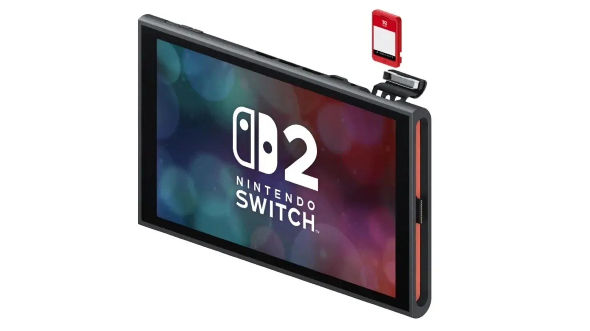 Hình ảnh máy chơi game Nintendo Switch 2 cùng thẻ key game vật lý mới