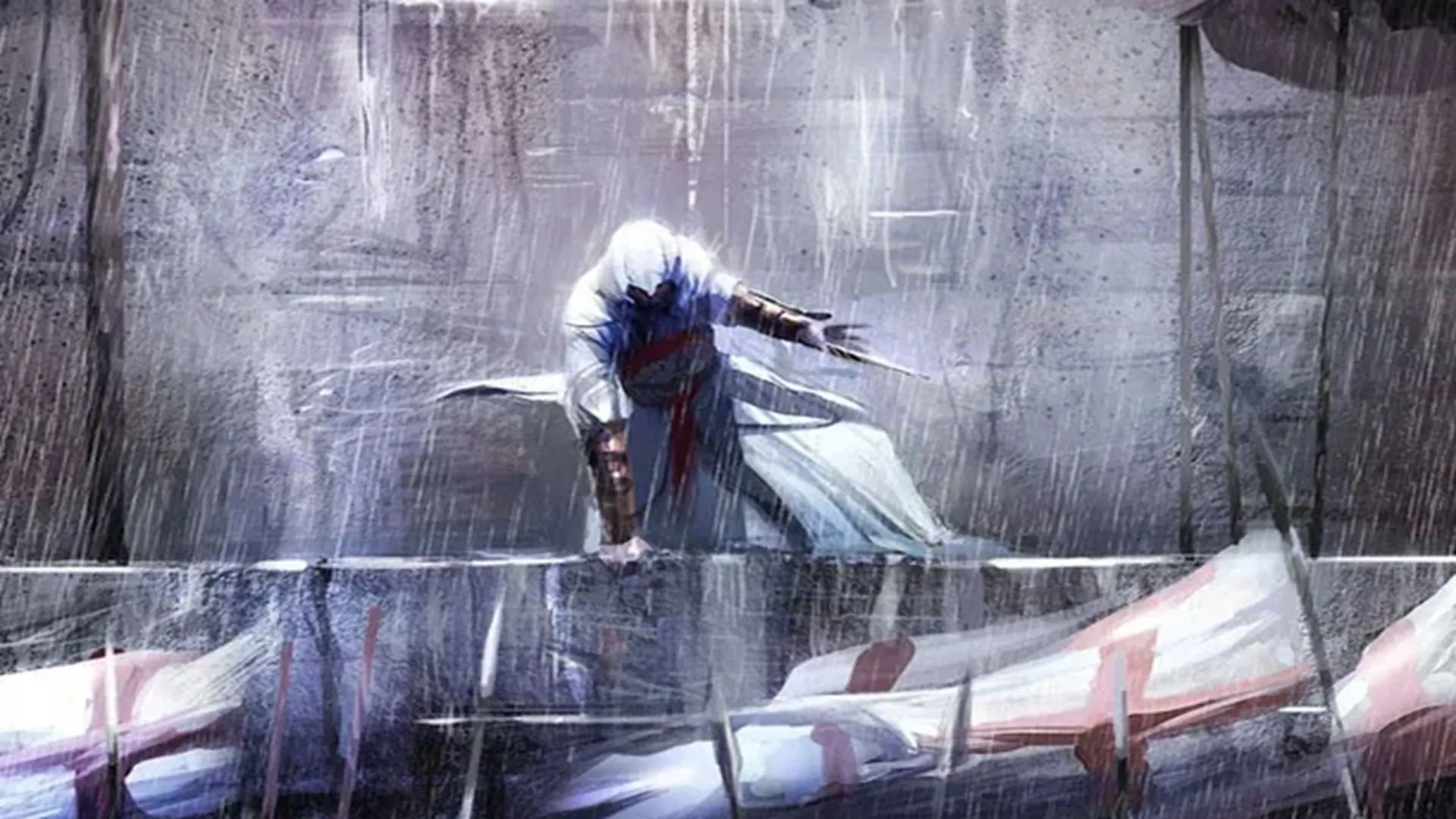 Hình ảnh minh họa game Assassin's Creed, so sánh với cốt truyện của Ghost of Yotei