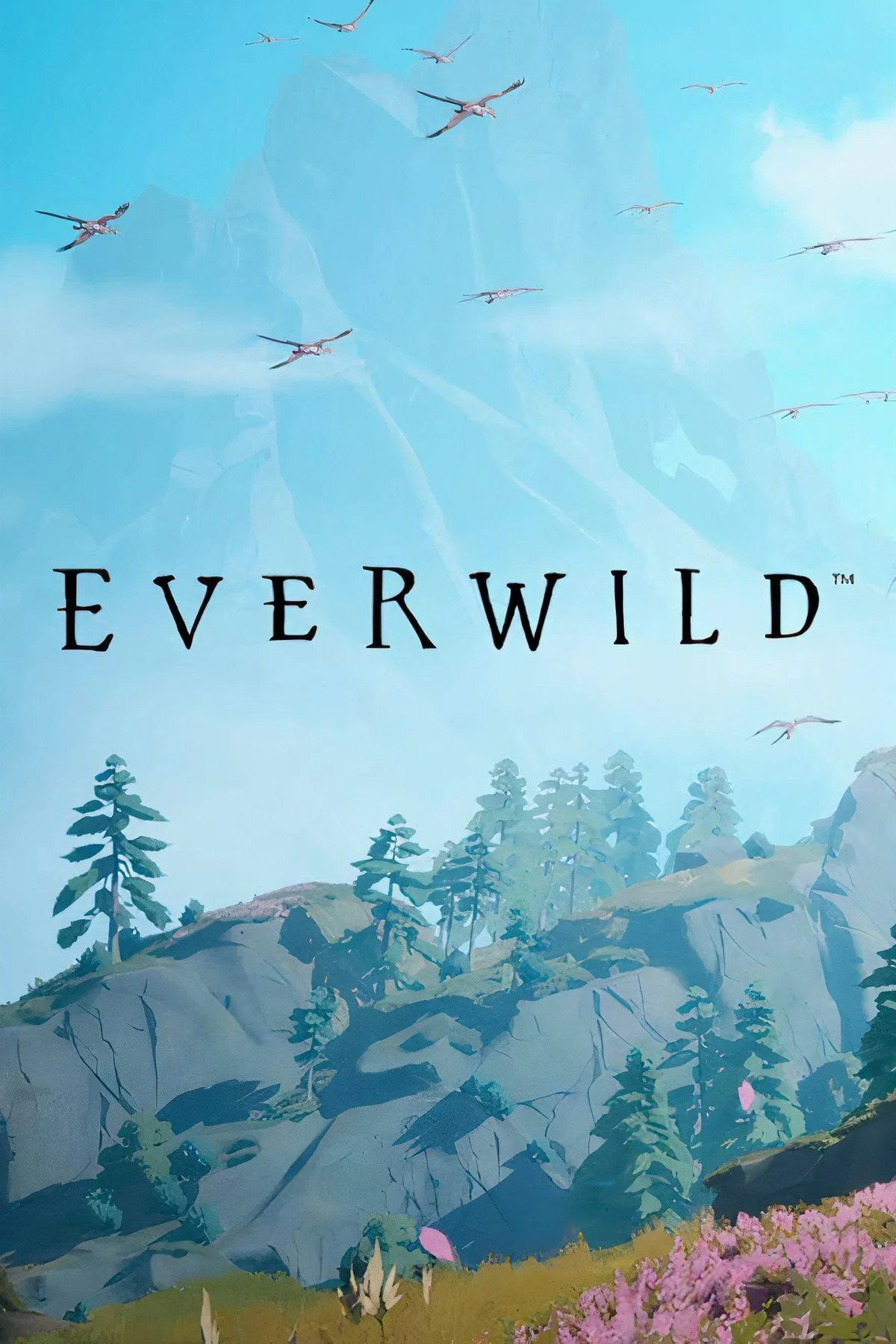 Hình ảnh nghệ thuật của game Everwild với các nhân vật và sinh vật trong thế giới tự nhiên huyền bí