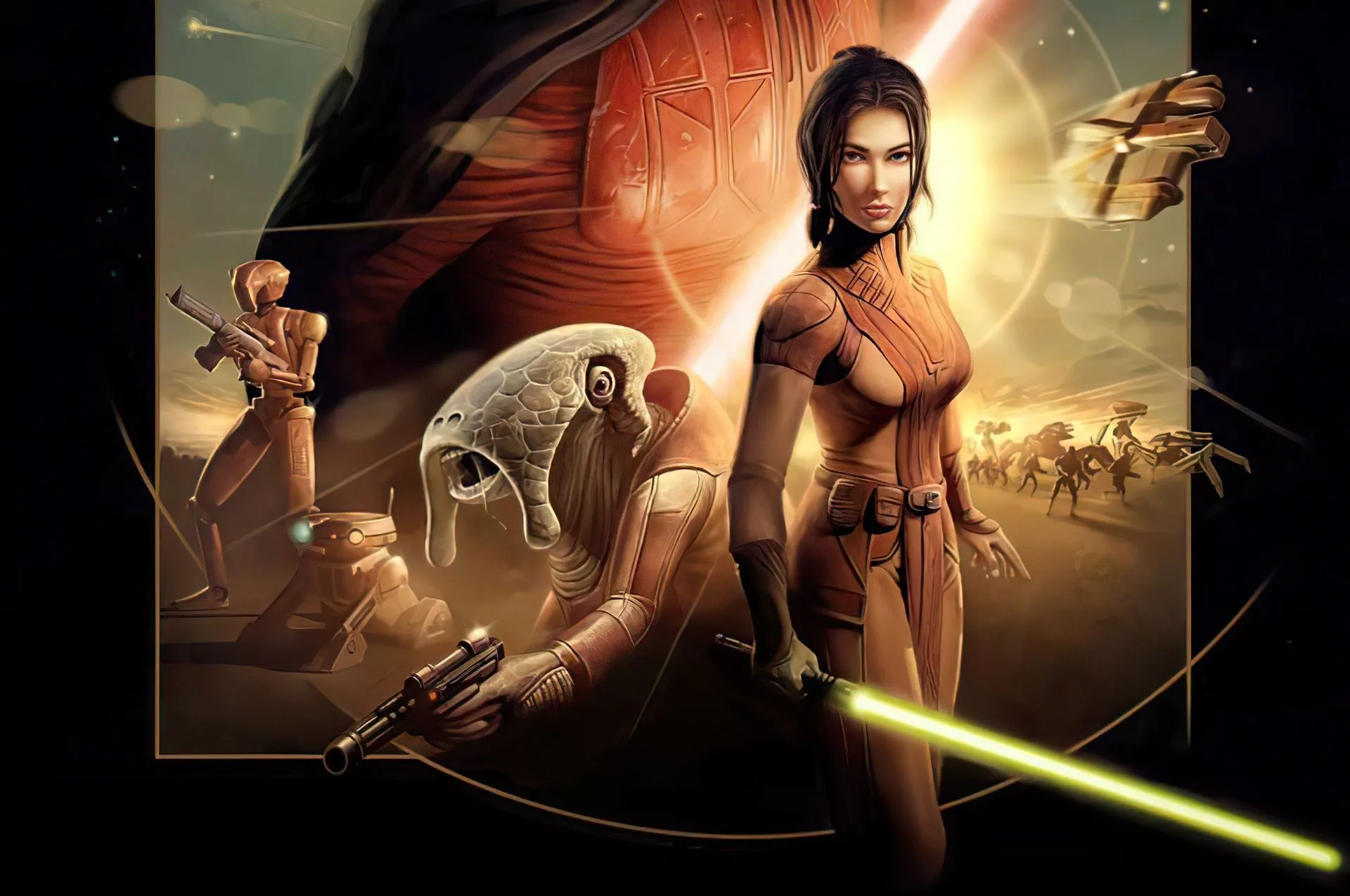 Hình ảnh quảng bá game Star Wars cổ điển, nhiều tựa game nổi bật từ thời kỳ vàng son