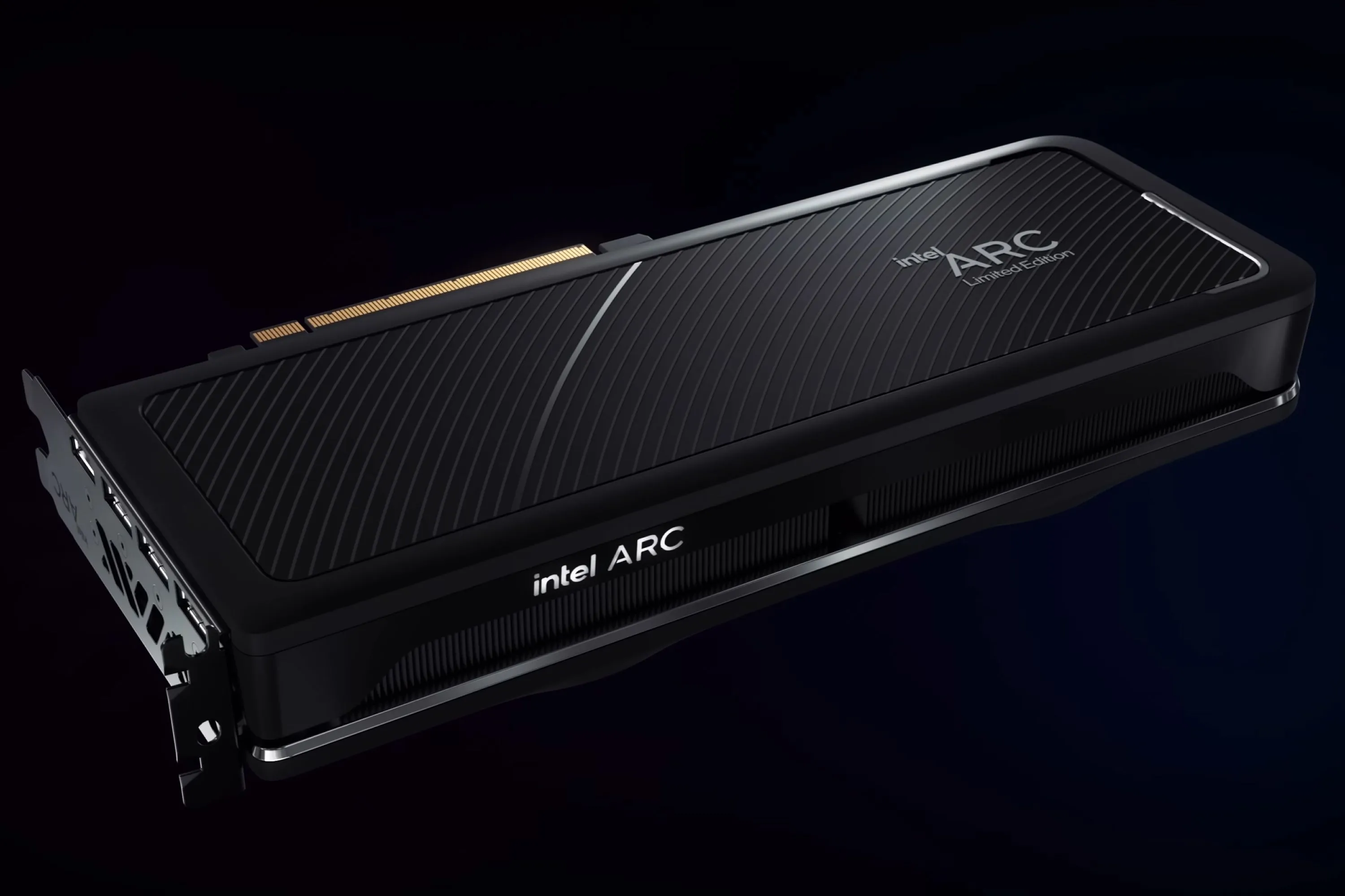 Hình ảnh render của GPU Intel Arc