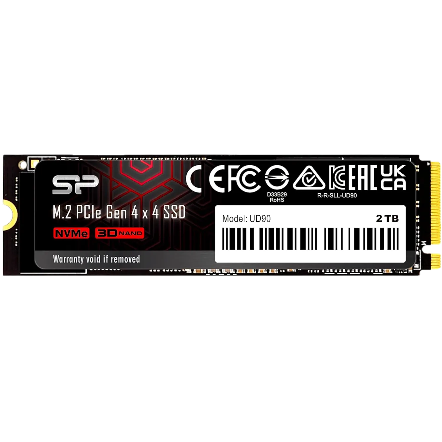 Hình ảnh render ổ cứng SSD NVMe Silicon Power UD90 2TB, lựa chọn lưu trữ hiệu quả