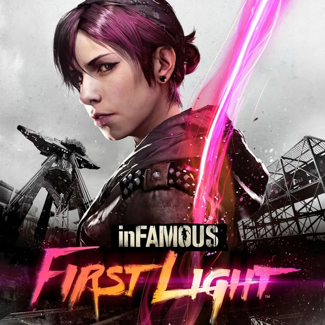 Hình ảnh sản phẩm game Infamous: First Light với nhân vật chính Fetch