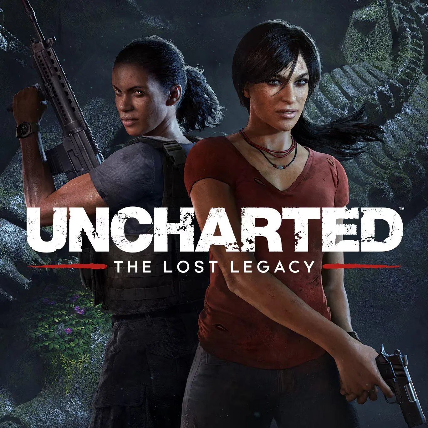 Hình ảnh sản phẩm game Uncharted: The Lost Legacy với Chloe Frazer và Nadine Ross
