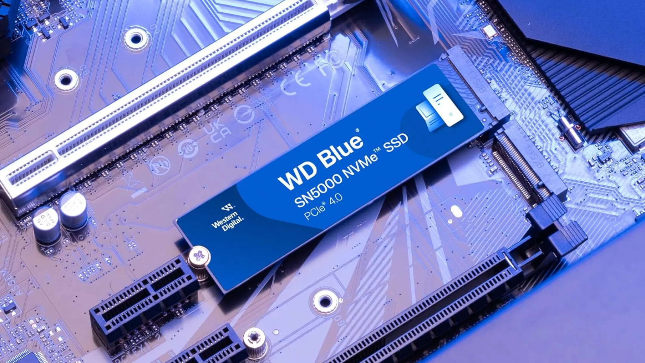 Hình ảnh SSD WD Blue SN5000 NVMe 4TB, ổ cứng M.2 tốc độ cao