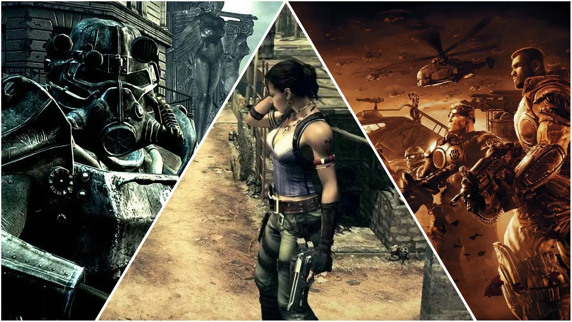 Hình ảnh tổng hợp ba tựa game Xbox 360, cần được làm lại để phù hợp kỷ nguyên mới