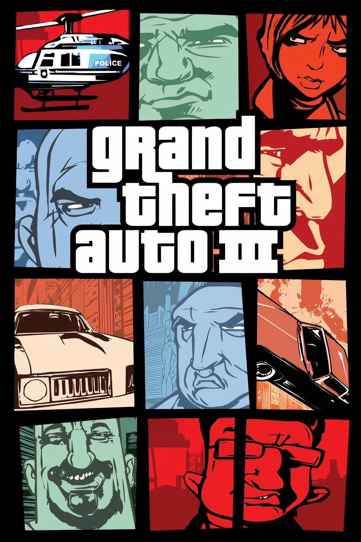 Hình ảnh trong game Grand Theft Auto III, thể hiện sự tự do khám phá thành phố 3D rộng lớn, một bước đột phá định nghĩa game thế giới mở.