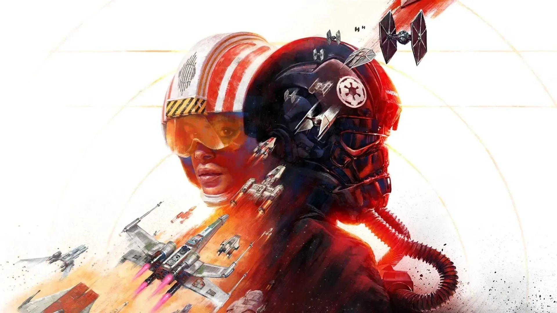 Hộp game Star Wars Squadrons và chìa khóa xác thực