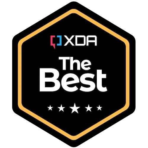 Huy hiệu XDA The Best Gold