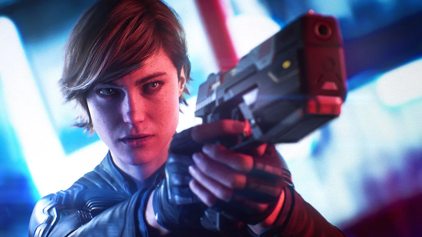 key art của Joanna Dark từ game Perfect Dark reboot đã bị hủy bỏ