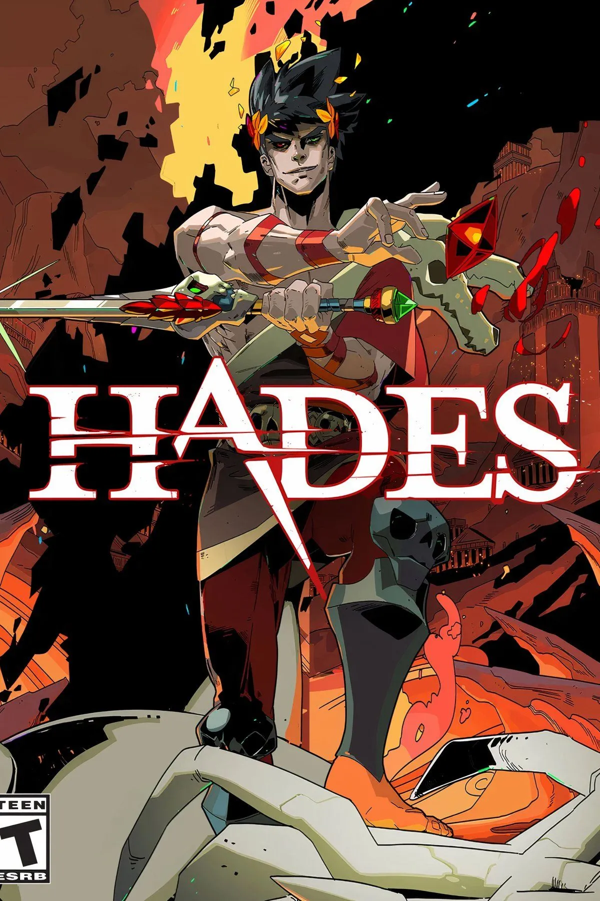 Khung cảnh chiến đấu hành động nhịp độ cao trong game Hades