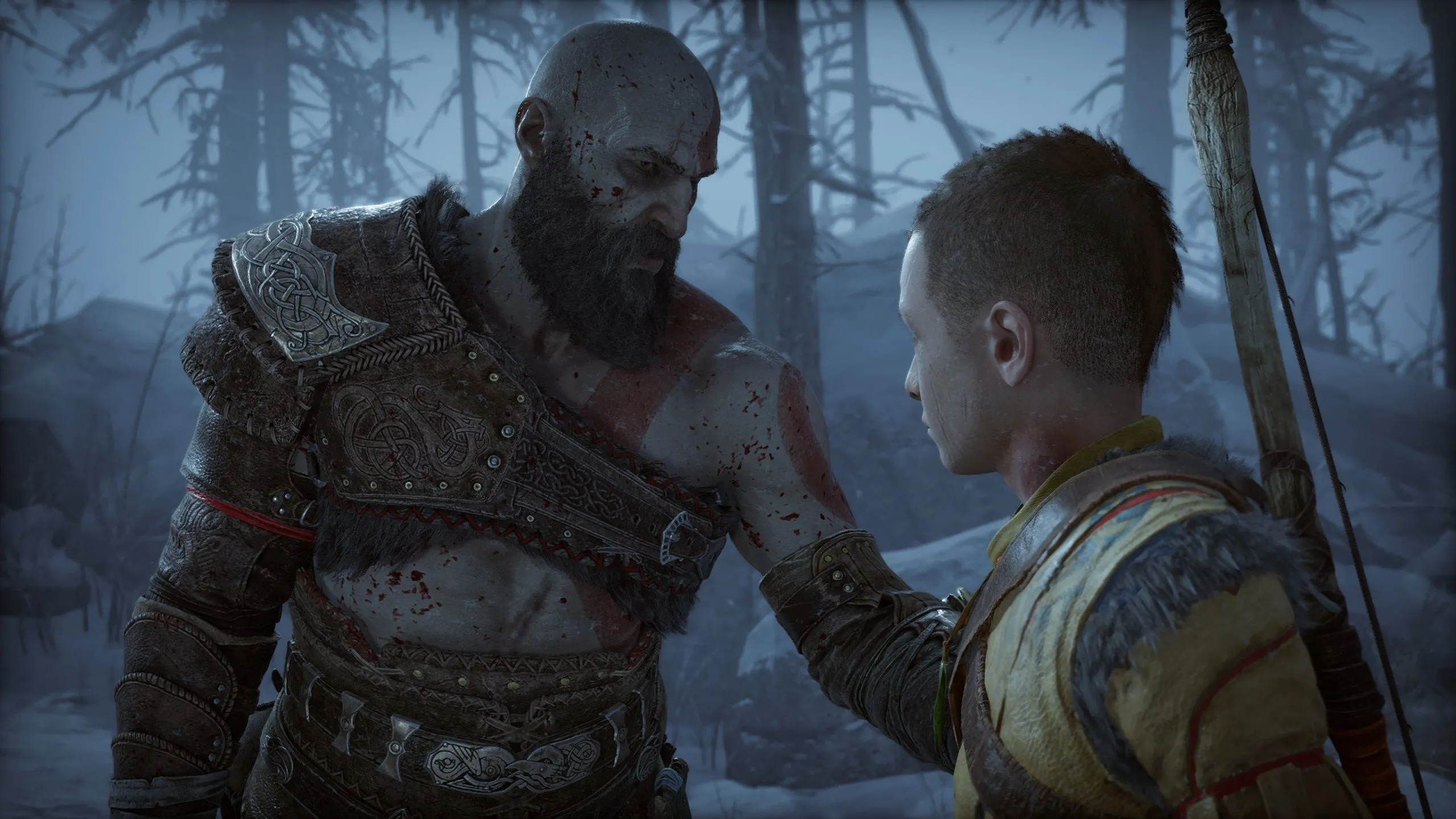 Kratos và Atreus cùng nhau đối mặt thử thách trong God of War Ragnarök