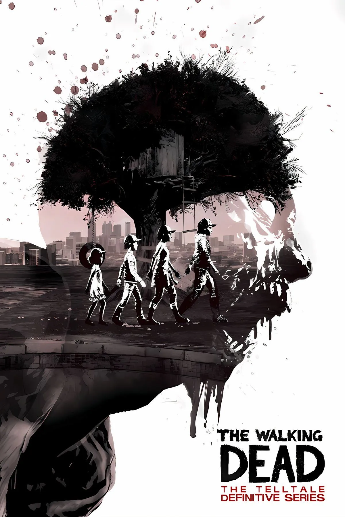 Lee Everett và Clementine trong The Walking Dead, biểu tượng cho mối quan hệ cha con đầy cảm động và lựa chọn sinh tử cuối cùng của Lee.