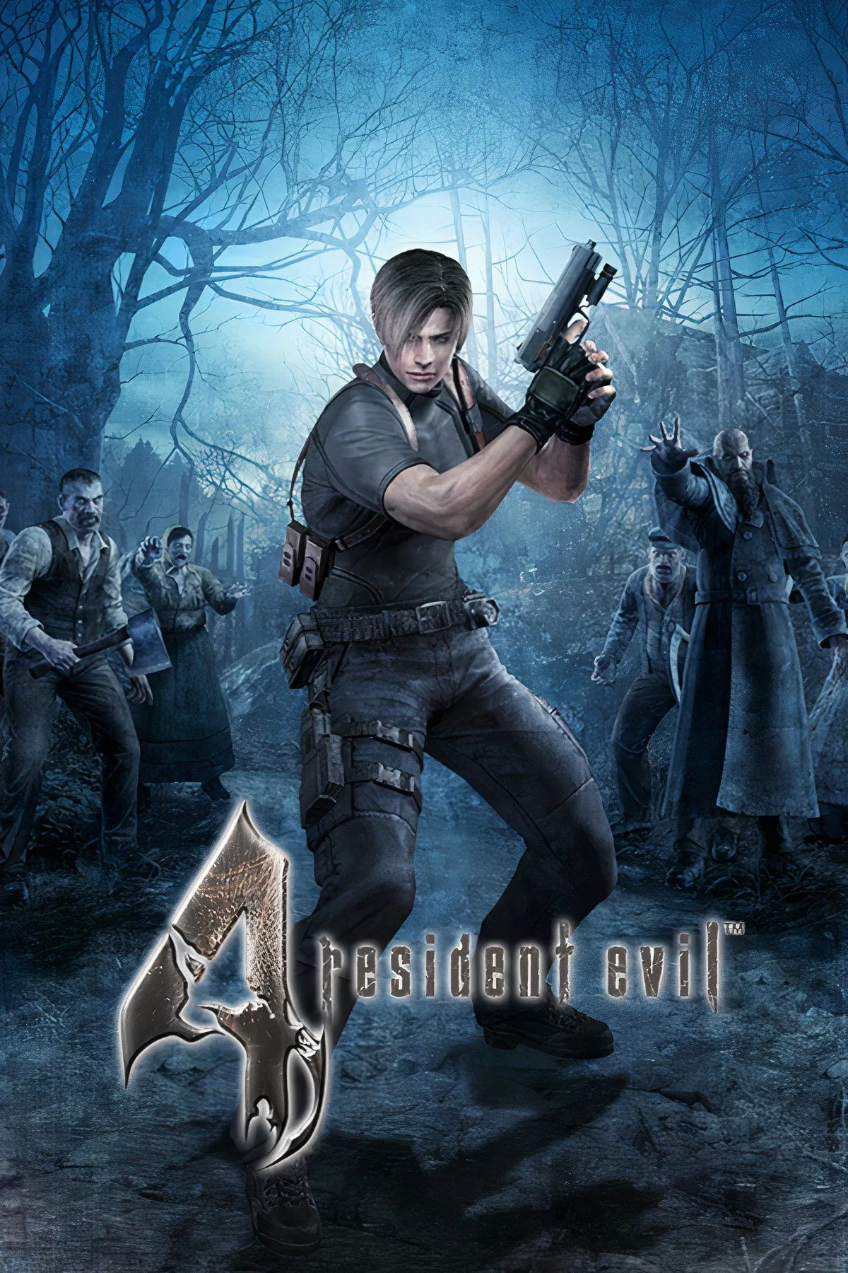 Leon S. Kennedy đối đầu với những sinh vật đáng sợ trong Resident Evil 4, một kiệt tác kinh dị hành động