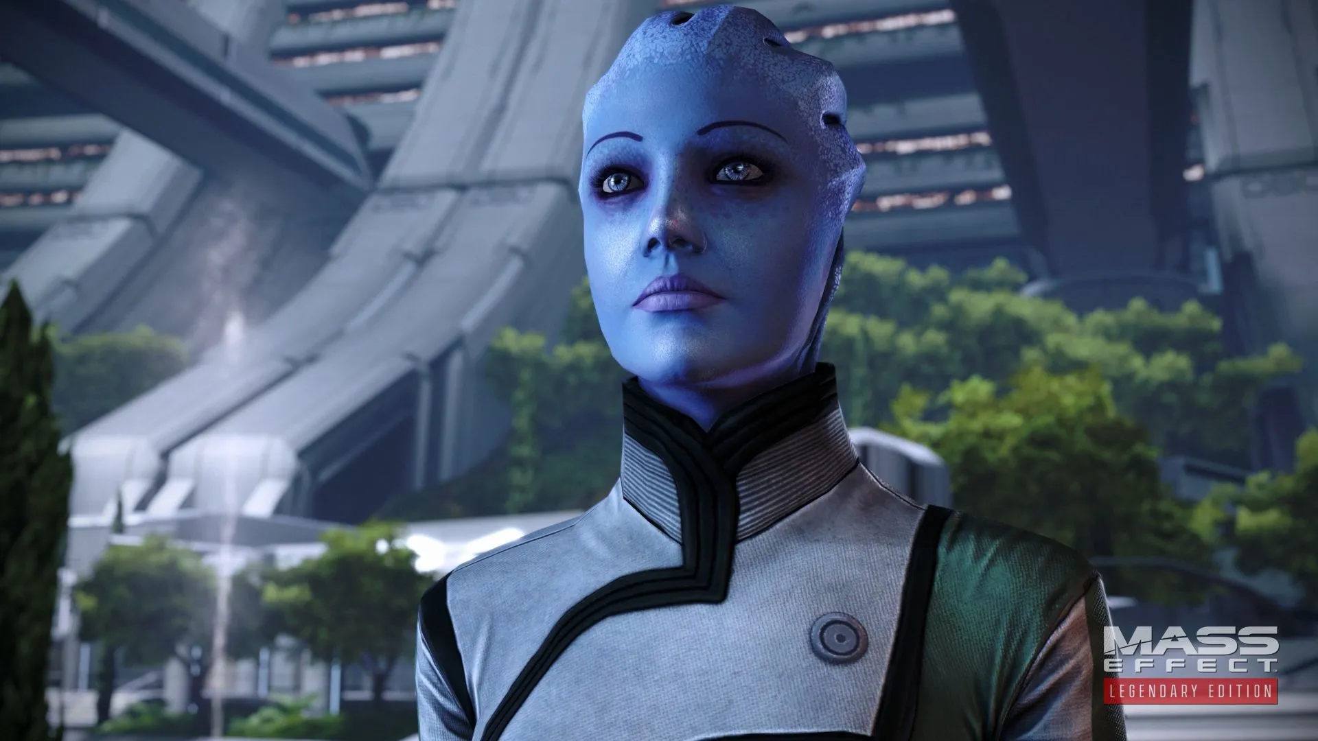 Liara T’Soni với mô hình được cập nhật trong Mass Effect Legendary Edition, nhân vật được xác nhận sẽ trở lại trong Mass Effect 5