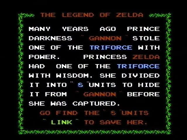 Link chiến đấu với kẻ thù trong The Legend of Zelda, thể hiện lối chơi phiêu lưu hành động cổ điển.
