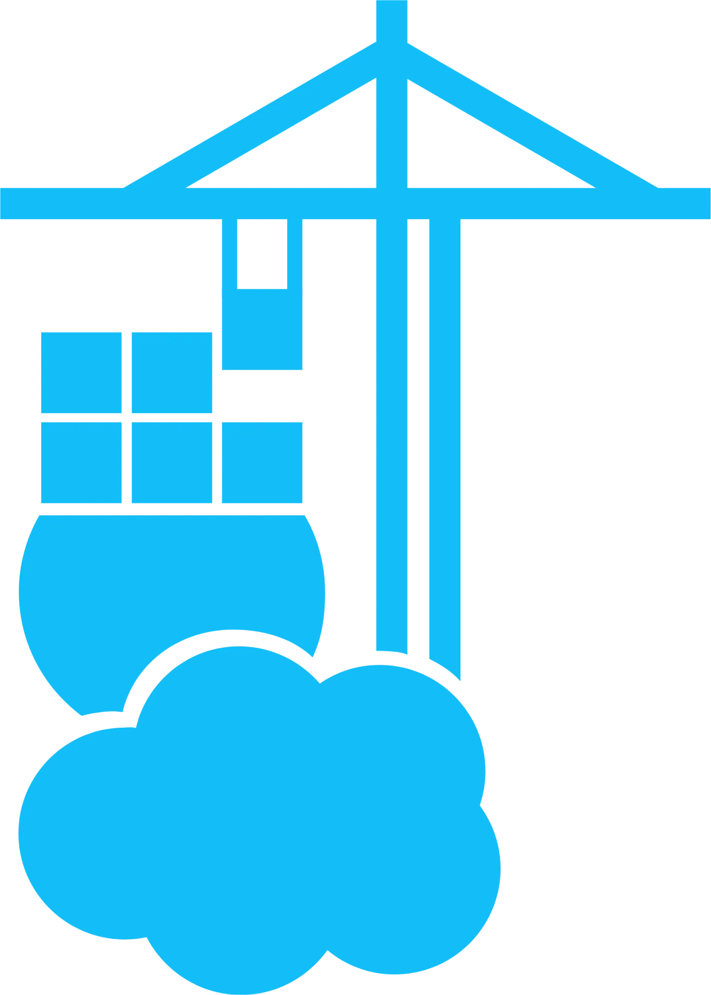 Logo chính thức của Portainer, biểu tượng cho nền tảng quản lý Docker và Kubernetes mạnh mẽ