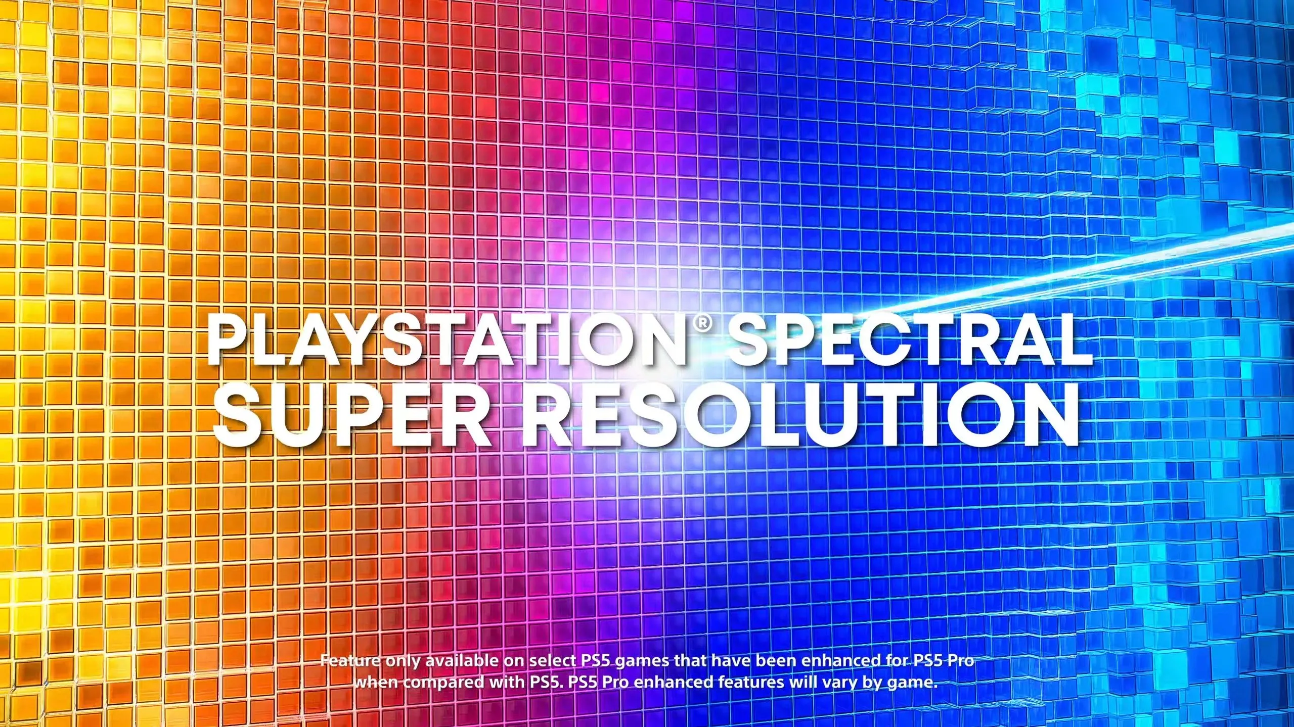 Logo công nghệ PlayStation Spectral Super Resolution (PSSR) của Sony.