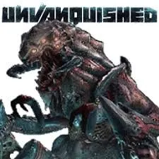 Logo game Unvanquished, kết hợp yếu tố FPS và chiến thuật