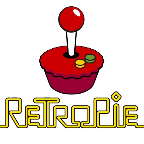 Logo RetroPie biểu tượng hệ điều hành giả lập game cổ điển