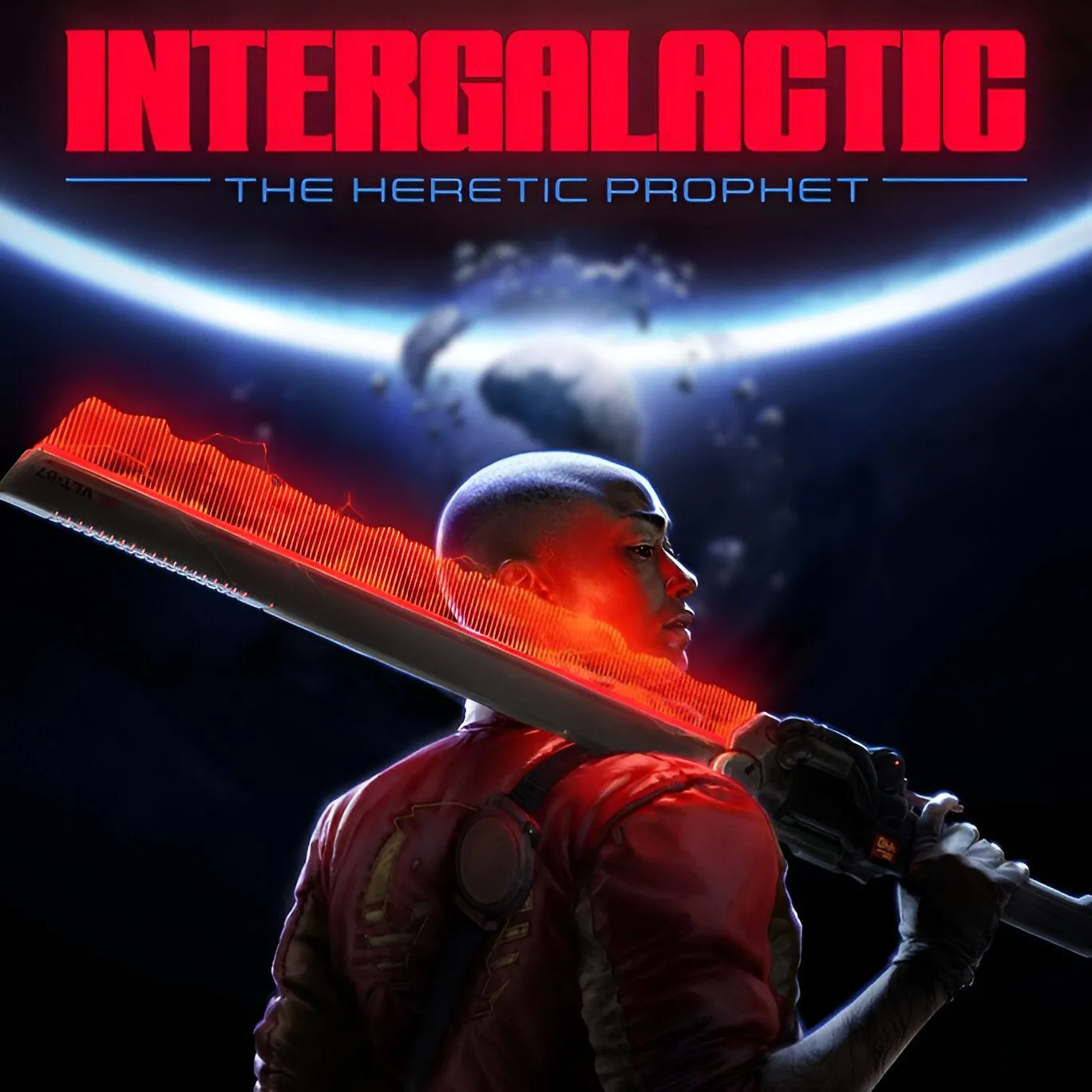 Logo và hình ảnh sản phẩm chính thức của game Intergalactic: The Heretic Prophet từ Naughty Dog