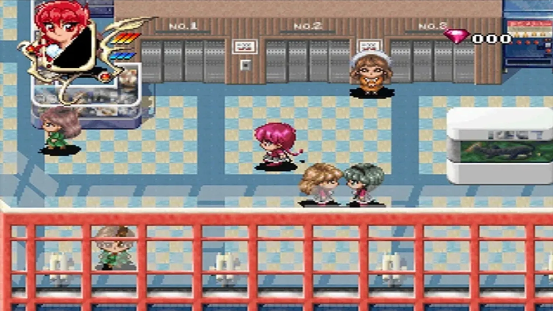 Magic Knight Rayearth: Screenshots cảnh game hành động nhập vai trên Sega Saturn