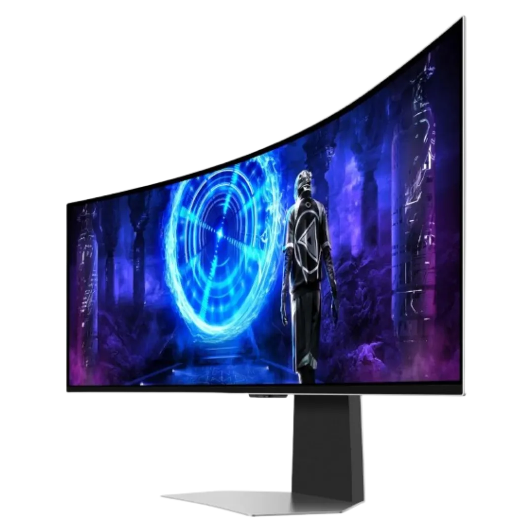 Màn hình gaming Samsung Odyssey G9 QD-OLED G95SD với thiết kế siêu rộng