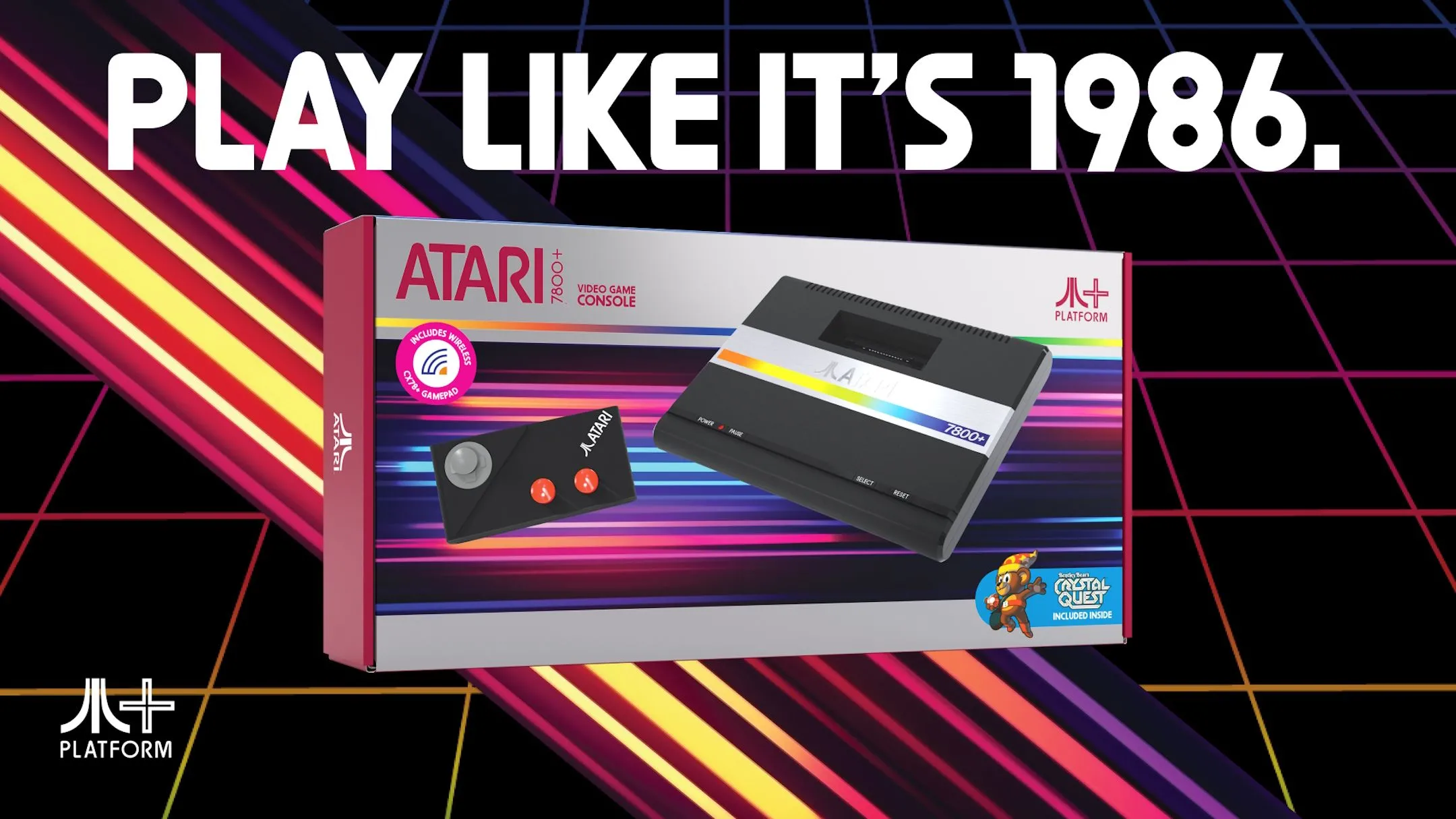 Máy chơi game Atari 7800 Plus, phiên bản tái phát hành của console cổ điển